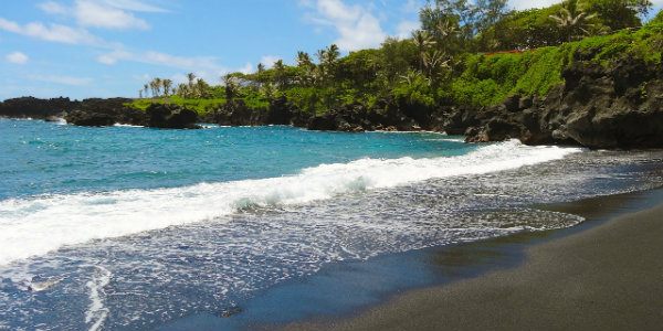 Black Sand Beach Maui