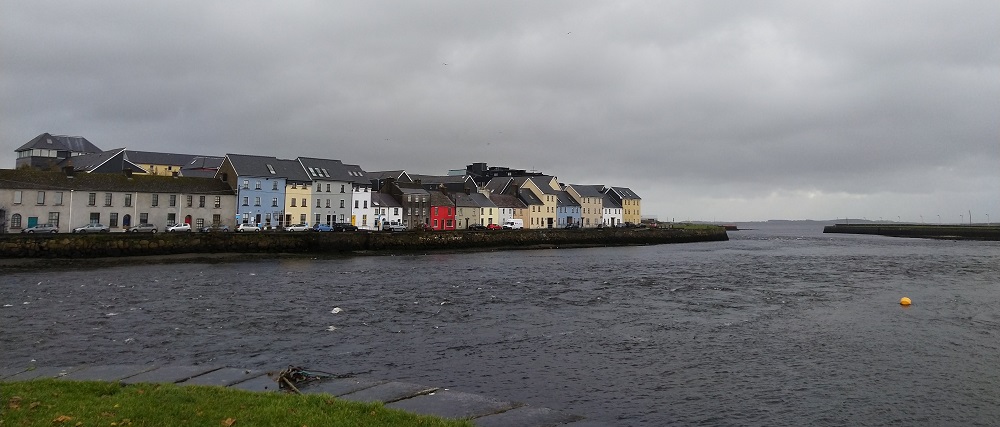 Galway Bay Ireland Houses Ocean