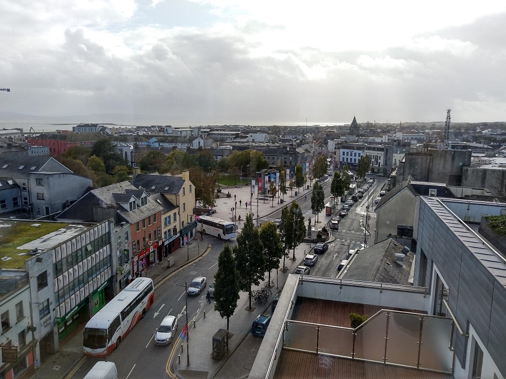 Galway Street Buses Travel Scenery