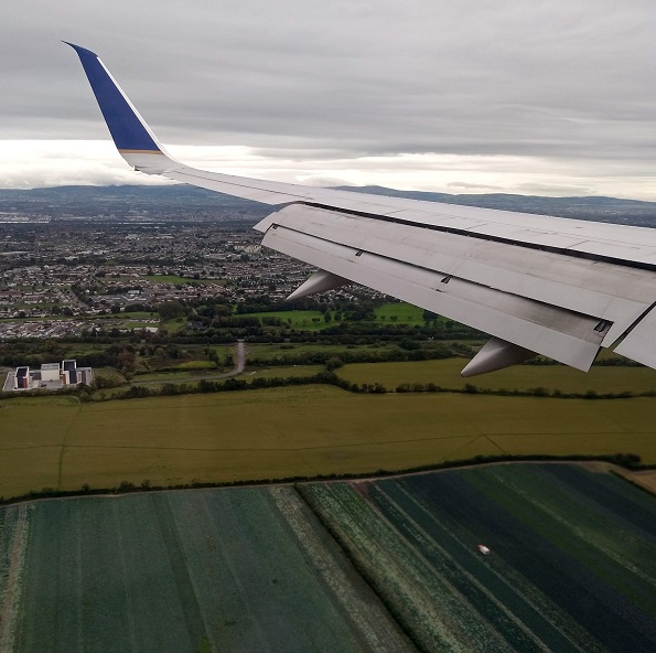 Ireland Airplane View Flying Travel