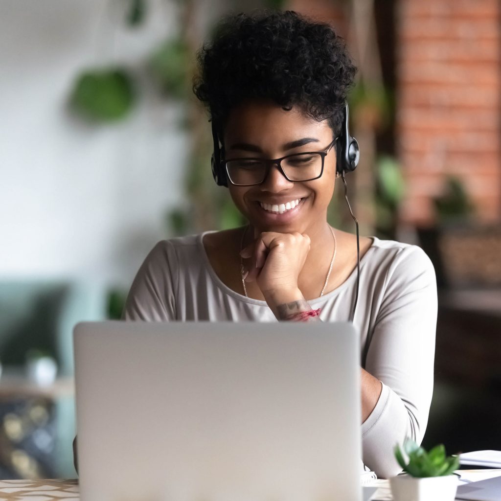 Person On Computer