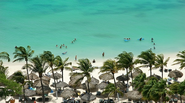 Aruba Beach Blue Waters Vacation