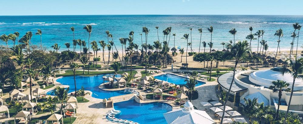 Iberostar resort pools and ocean