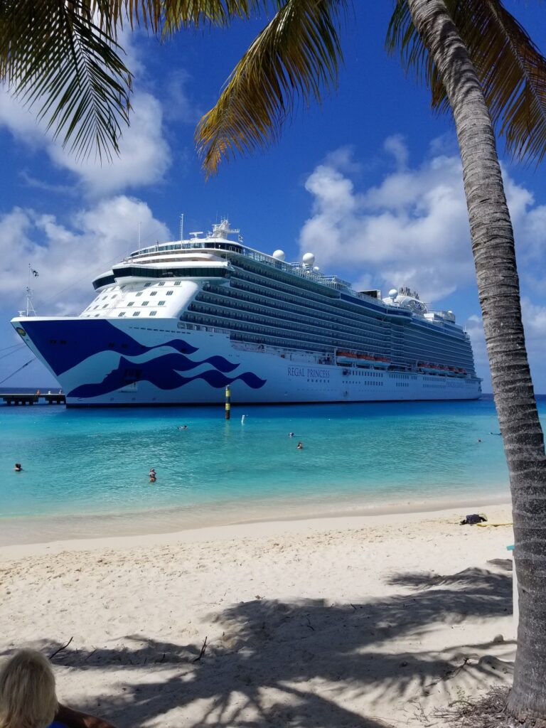 Regal Princess in port